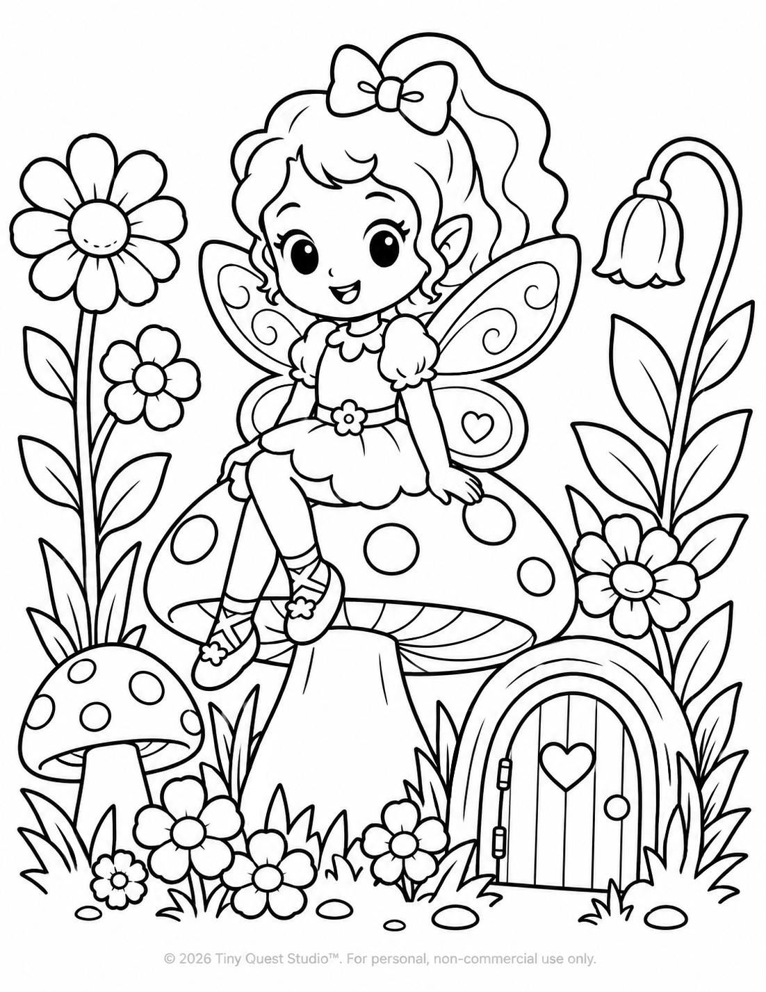 Sunny the Explorer coloring page
