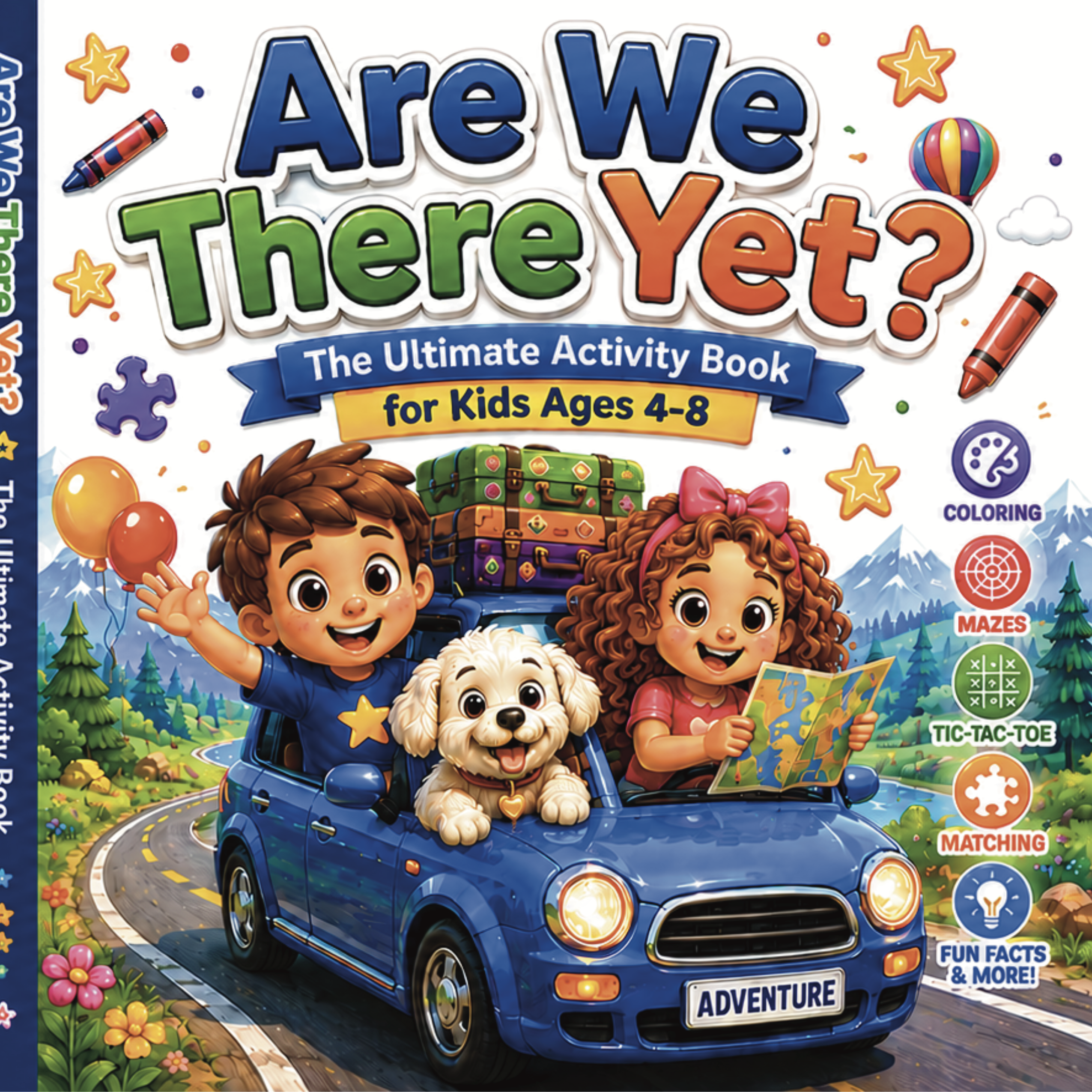 Are We There Yet Activity Book Cover